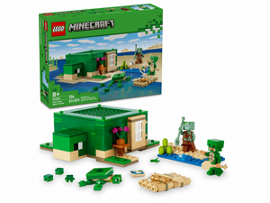 לגו מיינקראפט בית חוף הצב Lego לגו מיינקראפט בית חוף הצב Lego