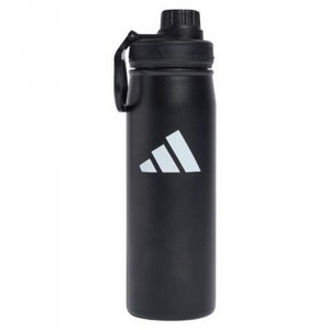 אדידס בקבוק מתכת שחור פייה עגולה Adidas אדידס בקבוק מתכת שחור פייה עגולה Adidas