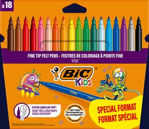 סט טושים Kids VisaColor – חברת BIC סט טושים Kids VisaColor – חברת BIC