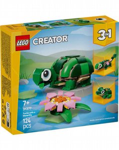 לגו קרעאטור - צב עם שושנת מים 31377 Lego לגו קרעאטור - צב עם שושנת מים 31377 Lego