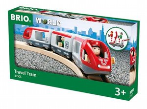 BRIO רכבת נוסעים ושתי דמויות מק"ט 33505 BRIO רכבת נוסעים ושתי דמויות מק"ט 33505