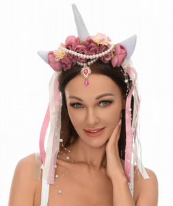 קשת חד קרן פרחונית קשת חד קרן פרחונית