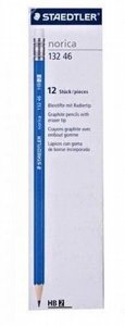 Staedtler שטדלר 12 עפרונות עם מחק Staedtler שטדלר 12 עפרונות עם מחק