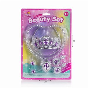 סט יופי כתר ותכשיטים לתחפושת סט יופי כתר ותכשיטים לתחפושת