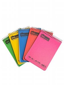 מחברת ספירל עליונה A6 שורה 100 דפים UNIVERSITY מחברת ספירל עליונה A6 שורה 100 דפים UNIVERSITY