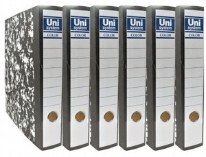 UNI קלסר משרדי גב 8 קרטון מארז 5 יחידות UNI קלסר משרדי גב 8 קרטון מארז 5 יחידות