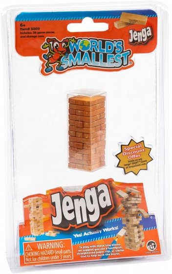 ���� JENGA ���� ����� ���� ������ ������ World`s Smallest