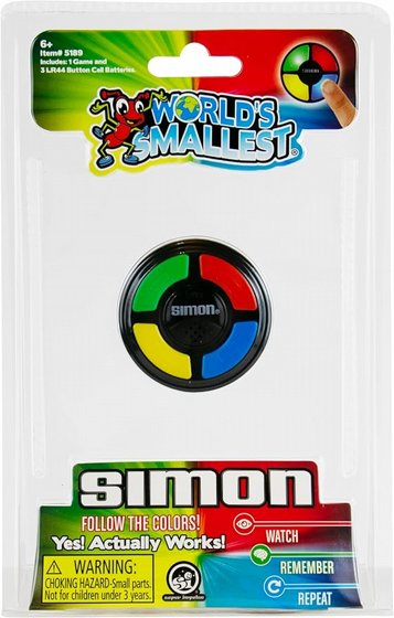 ���� SIMON ���� ����� ���� ������ ������ Worlds Smallest