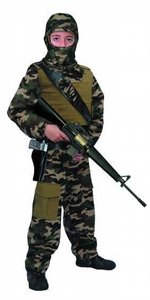 תחפושת חייל לוחם קומנדו תחפושת חייל לוחם קומנדו