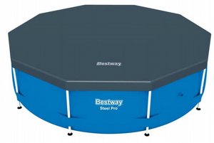 bestway כיסוי חדש PVC חזק לבריכת צינורות 305 ס"מ 58036 bestway כיסוי חדש PVC חזק לבריכת צינורות 305 ס"מ 58036