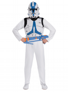 תחפושת מלחמת הכוכבים קלון טרופר כולל רובה חלל - רוביס תחפושת מלחמת הכוכבים קלון טרופר כולל רובה חלל - רוביס