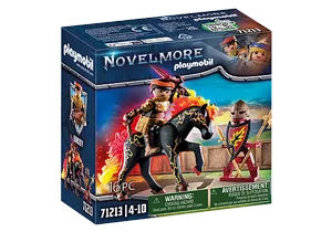 ?? פליימוביל Novelmore – אביר האש של Burnham Raiders 71213 ?? פליימוביל Novelmore – אביר האש של Burnham Raiders 71213