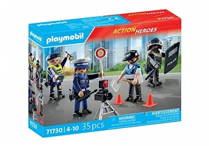 פליימוביל סט דמויות משטרה 71730 Playmobil פליימוביל סט דמויות משטרה 71730 Playmobil