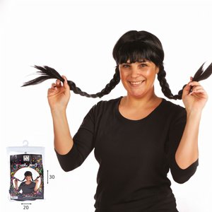 פאה צמות קצרות בלונד לתחפושת פאה צמות קצרות בלונד לתחפושת