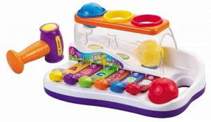 Hola קסילופון הך פטיש 3 כדורים Hola קסילופון הך פטיש 3 כדורים