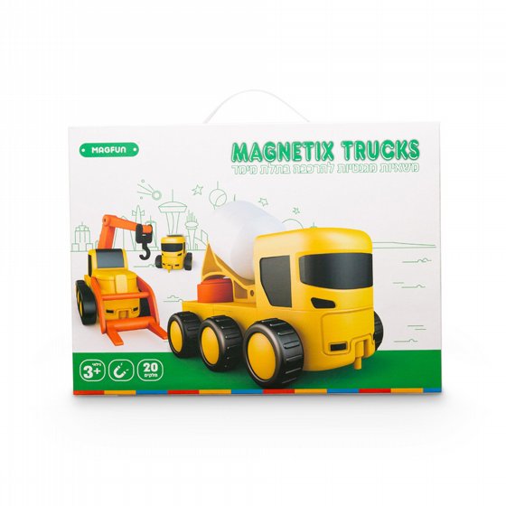 ������ ����� ������� ���������� ���� 52 ����� Magnetix Trucks