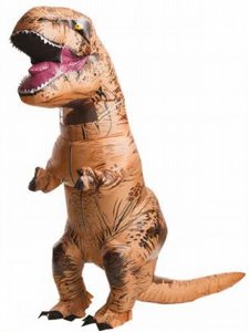 תחפושת טי רקס מתנפחת למבוגרים חברת רוביס תחפושת טי רקס מתנפחת למבוגרים חברת רוביס