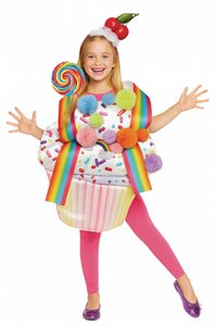 תחפושת קאפקייק לבנות תחפושת קאפקייק לבנות