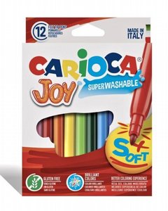 Carioca קריוקה ג'וי 12 טושים רחיצים Carioca קריוקה ג'וי 12 טושים רחיצים