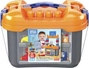 מגה בלוקס שולחן כלי עבודה 36 חלקים Mega Blocks מגה בלוקס שולחן כלי עבודה 36 חלקים Mega Blocks