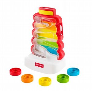פישר פרייס מגדל טבעות הכנס וגלגל Fisher Price פישר פרייס מגדל טבעות הכנס וגלגל Fisher Price