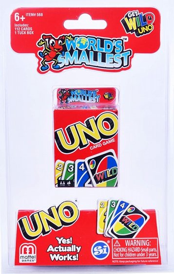 ���� UNO ���� ����� ���� ������ ������ Worlds Smallest