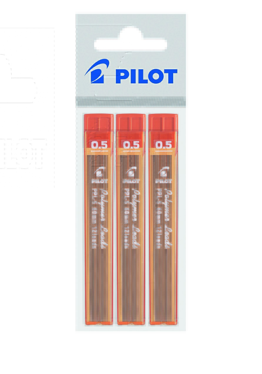 Pilot פיילוט 3 חבילות חודים לעיפרון מכני 0.5 מ&#8221;מ, במבינו צעצועים