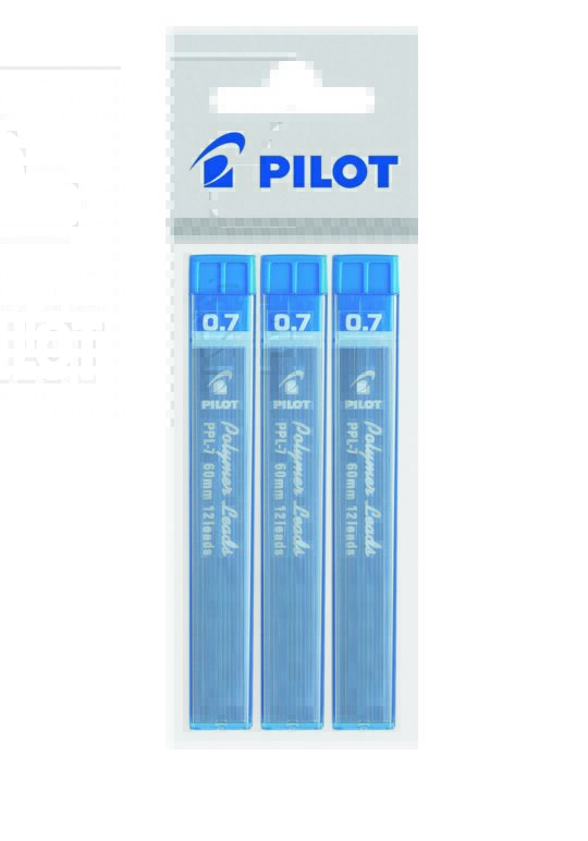 Pilot פיילוט 3 חבילות חודים לעיפרון מכני 0.7 מ"מ