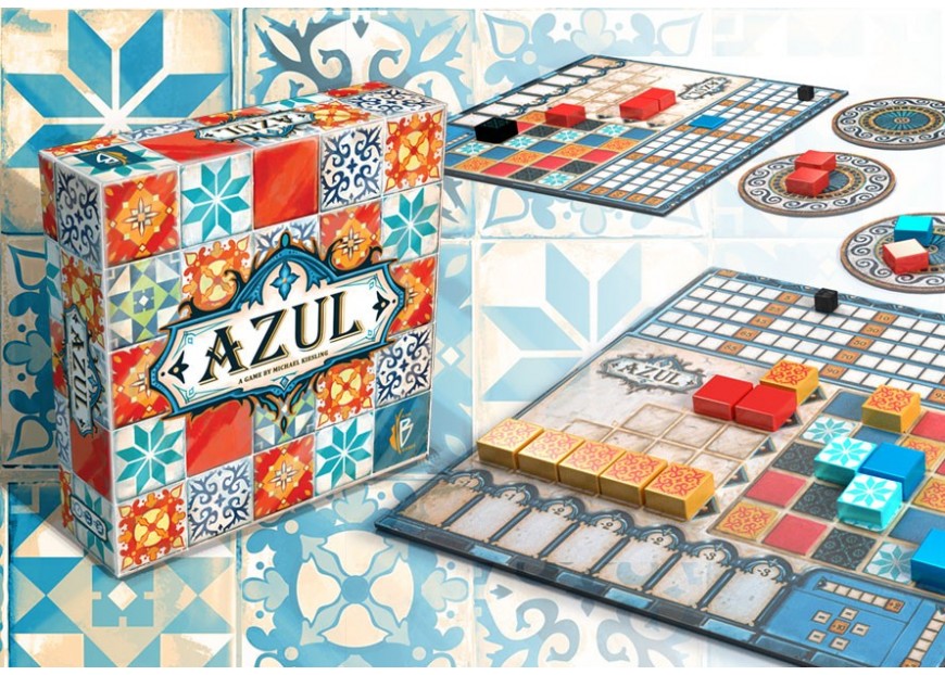 Azul משחק אזול במהדורה בעברית, במבינו צעצועים