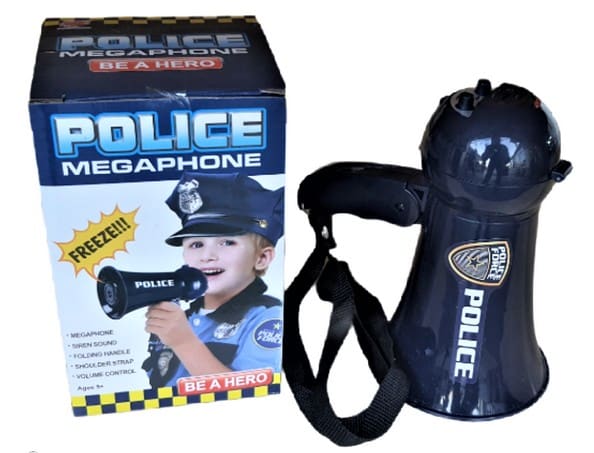 סט אביזרים לתחפושת שוטר, במבינו צעצועים
