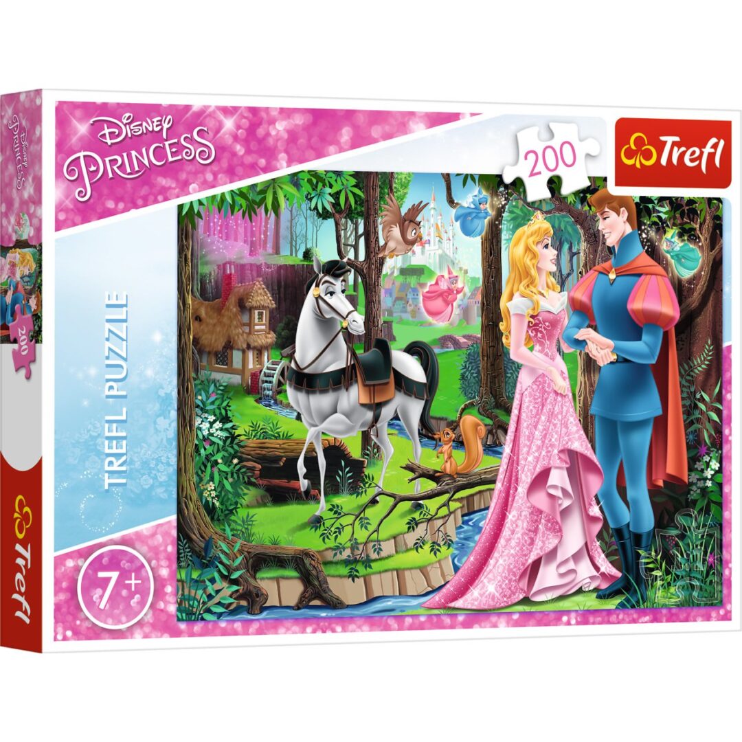 Trefl פאזל נסיכה ונסיך ביער 200 חלקים 13223, במבינו צעצועים