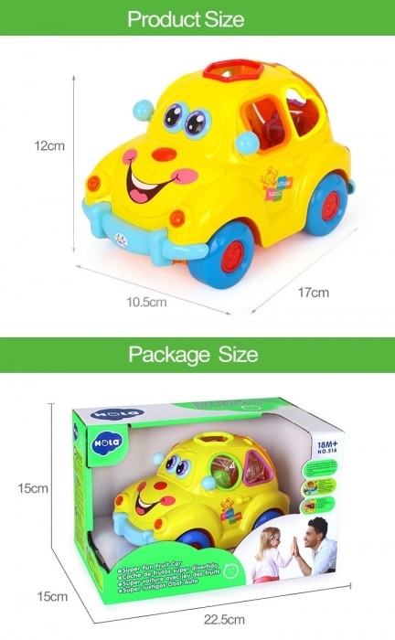 רכב חיפושית התאם צורה, במבינו צעצועים