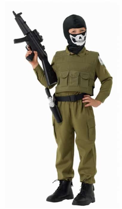 תחפושת לוחם סיירת מטכ&#8221;ל, במבינו צעצועים