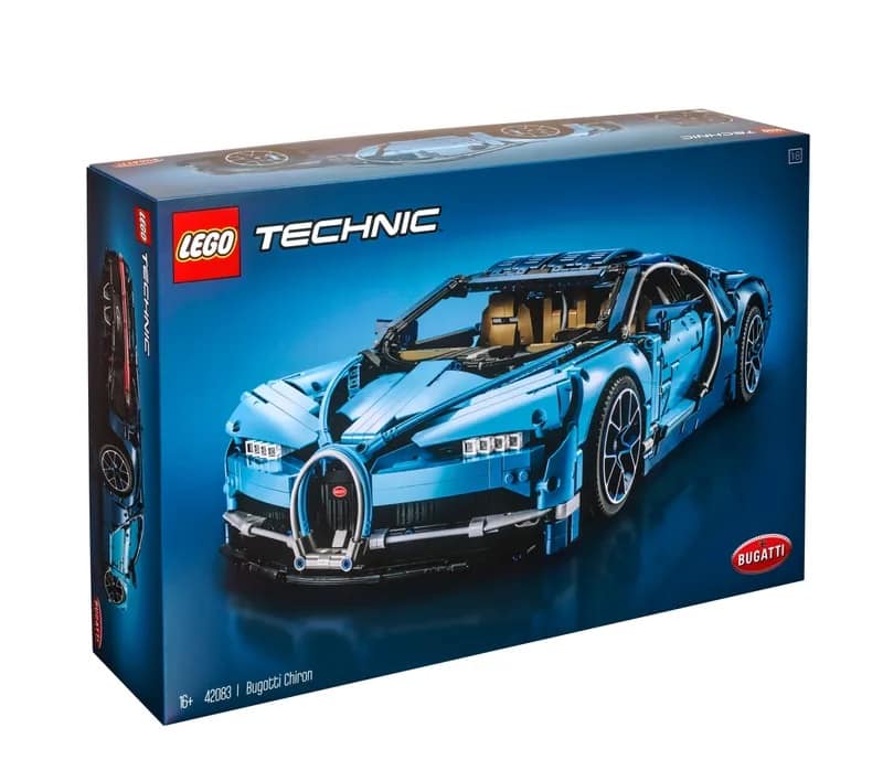 Lego לגו טכני מכונית בוגטי מפוארת 42083, במבינו צעצועים