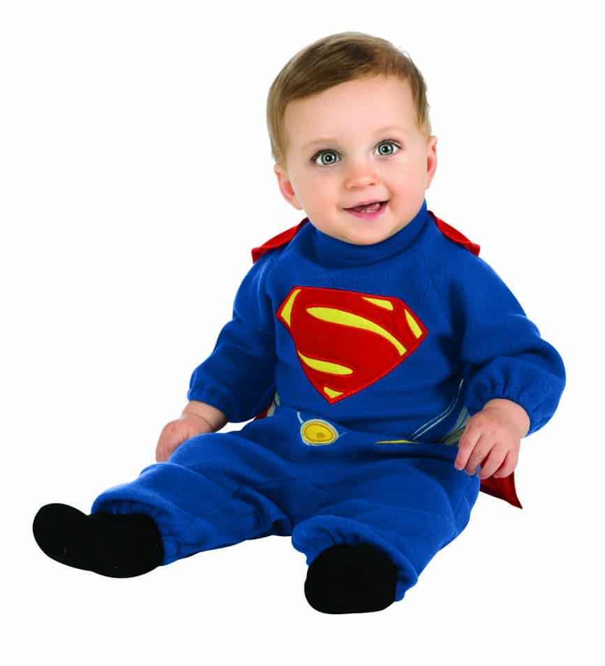 תחפושת בייבי סופרמן &#8220;שחר הצדק&#8221; חברת רוביס, במבינו צעצועים