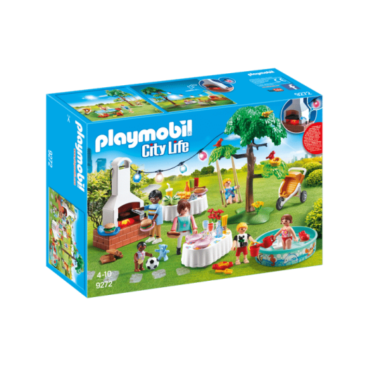 Playmobil פליימוביל מסיבת חנוכת בית 9272, במבינו צעצועים
