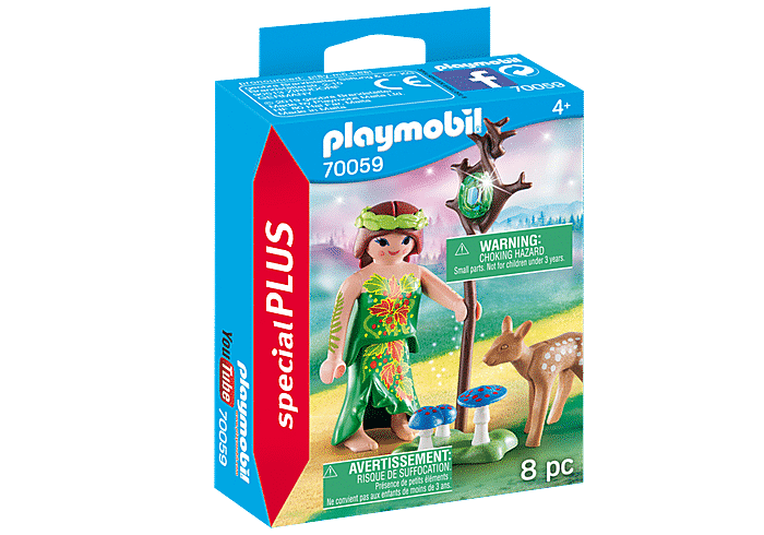 Playmobil פליימוביל פייה ואייל 70059, במבינו צעצועים