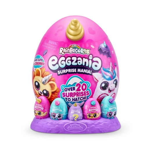 Rainbocorns ריינבקורן גדול ביצת הפתעה  &#8211; EggZania, במבינו צעצועים