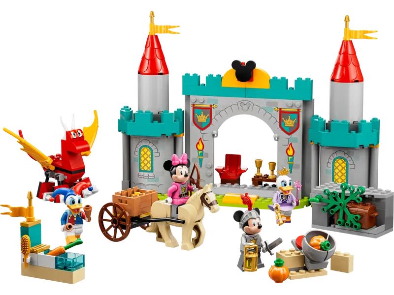 לגו דיסני שומרי הטירה של מיקי וחבריו 10780 Lego, במבינו צעצועים