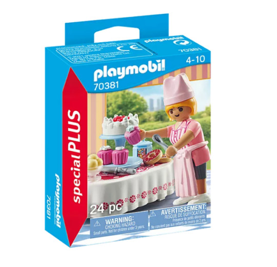 פליימוביל אופה עם שולחן קינוחים Playmobil 70381