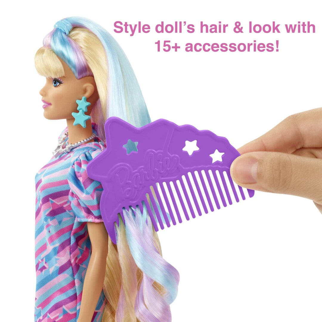 Barbie בובה ברבי עיצוב שיער, במבינו צעצועים