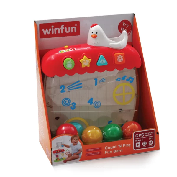 ווינפאן נלמד לספור בלול התרנגולות WinFun, במבינו צעצועים
