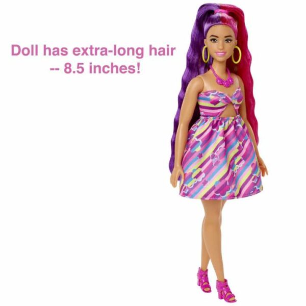 Barbie ברבי בובה אופנתית עיצוב שיער, במבינו צעצועים