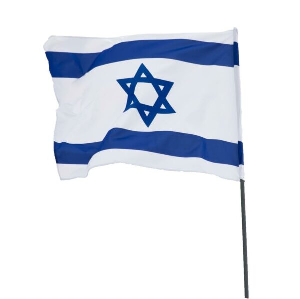 דגל ישראל לרכב מבד איכותי, במבינו צעצועים