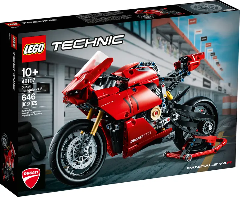 לגו טכני אופנוע דוקאטי 42107 Lego, במבינו צעצועים