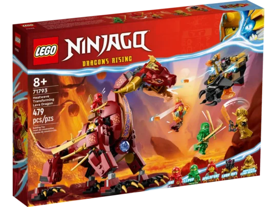 לגו נינג'ה-גו דרקון לבה משנה צורה 71793 Lego Ninjago