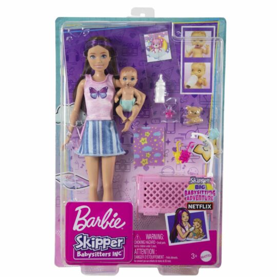 ברבי סקיפר זמן השינה לתינוק Barbie