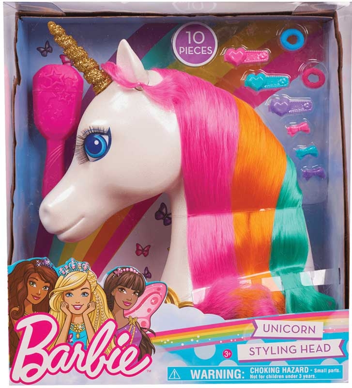 ברבי ראש בובה חד קרן Barbie, במבינו צעצועים