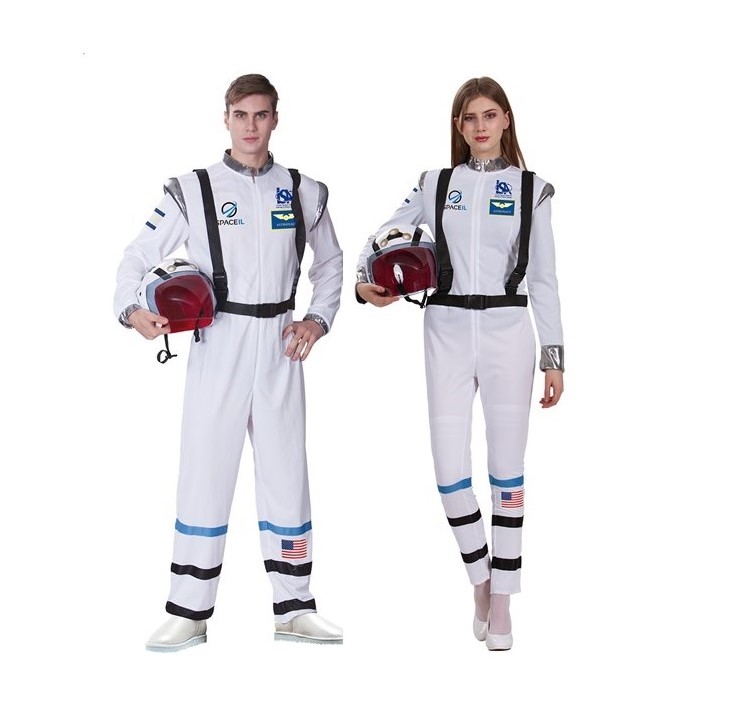 תחפושת זוגית אסטרונאוט ואסטרונאוטית