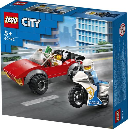 לגו סיטי מרדף אופנוע משטרתי 60392 Lego City